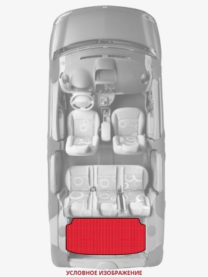 ЭВА коврики «Queen Lux» багажник для Volvo 340